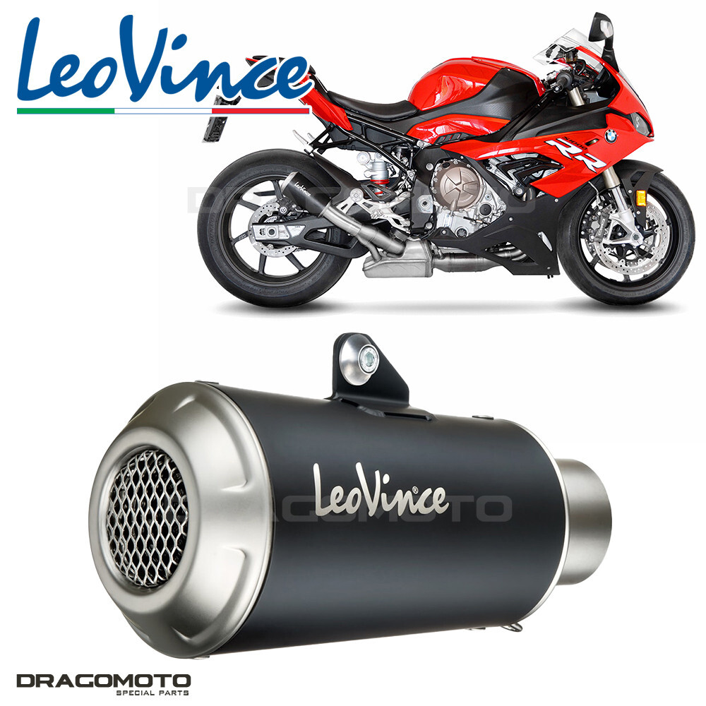 Echappement Leovince Noir LV-10 BMW S 1000 RR reduit le poids et libere la sonorite