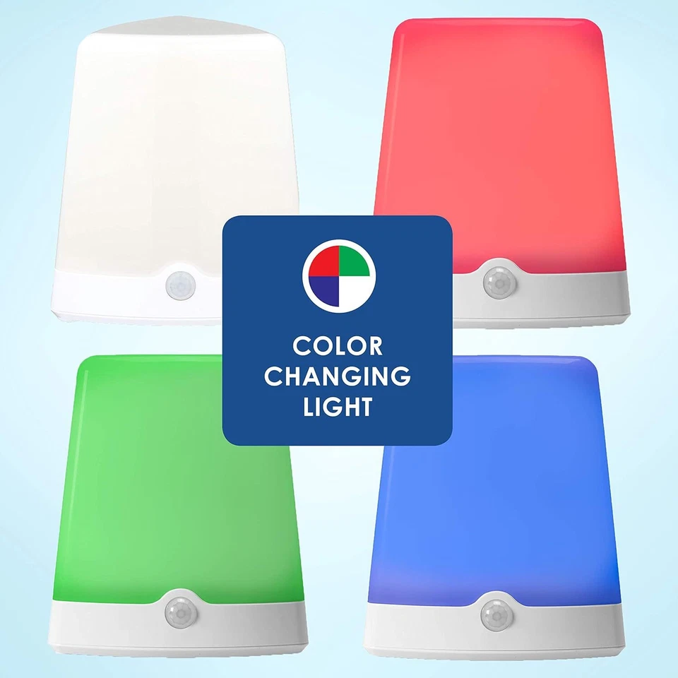 Luz de acento de 4 colores Westek LS3101RGB-N1 monolito LED con batería y movimiento Foto 4 de 4