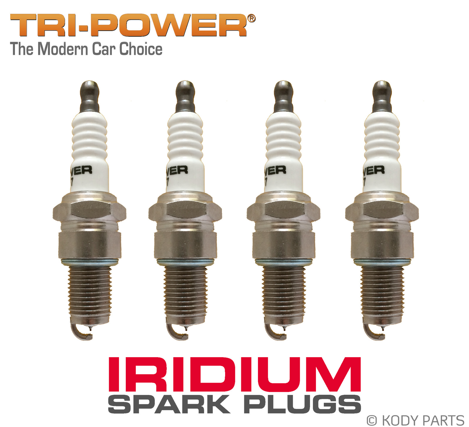 IRIDIUM SPARK PLUGS - for Chrysler Scorpion 2.6L GH TRI-POWER