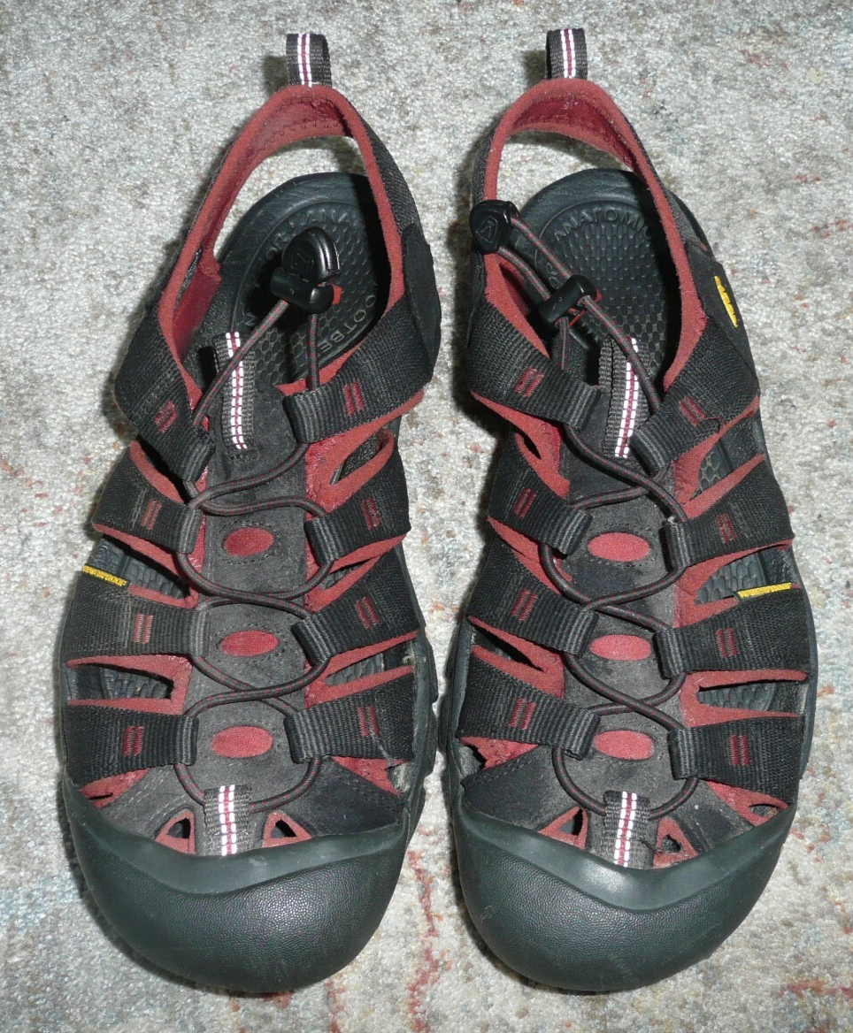 Sandali da trekking Keen Newport H2 da uomo marroni impermeabili US 11 EU 44 5 1010944