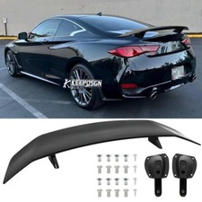 For Infiniti G35 G37 Coupe 47"Car Rear Trunk Spoiler Lip Racing Wing Gloss Black