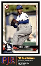 2018 Bowman #BP22 Yadier Alvarez Dodgers  BUY 4 - 35% OFF