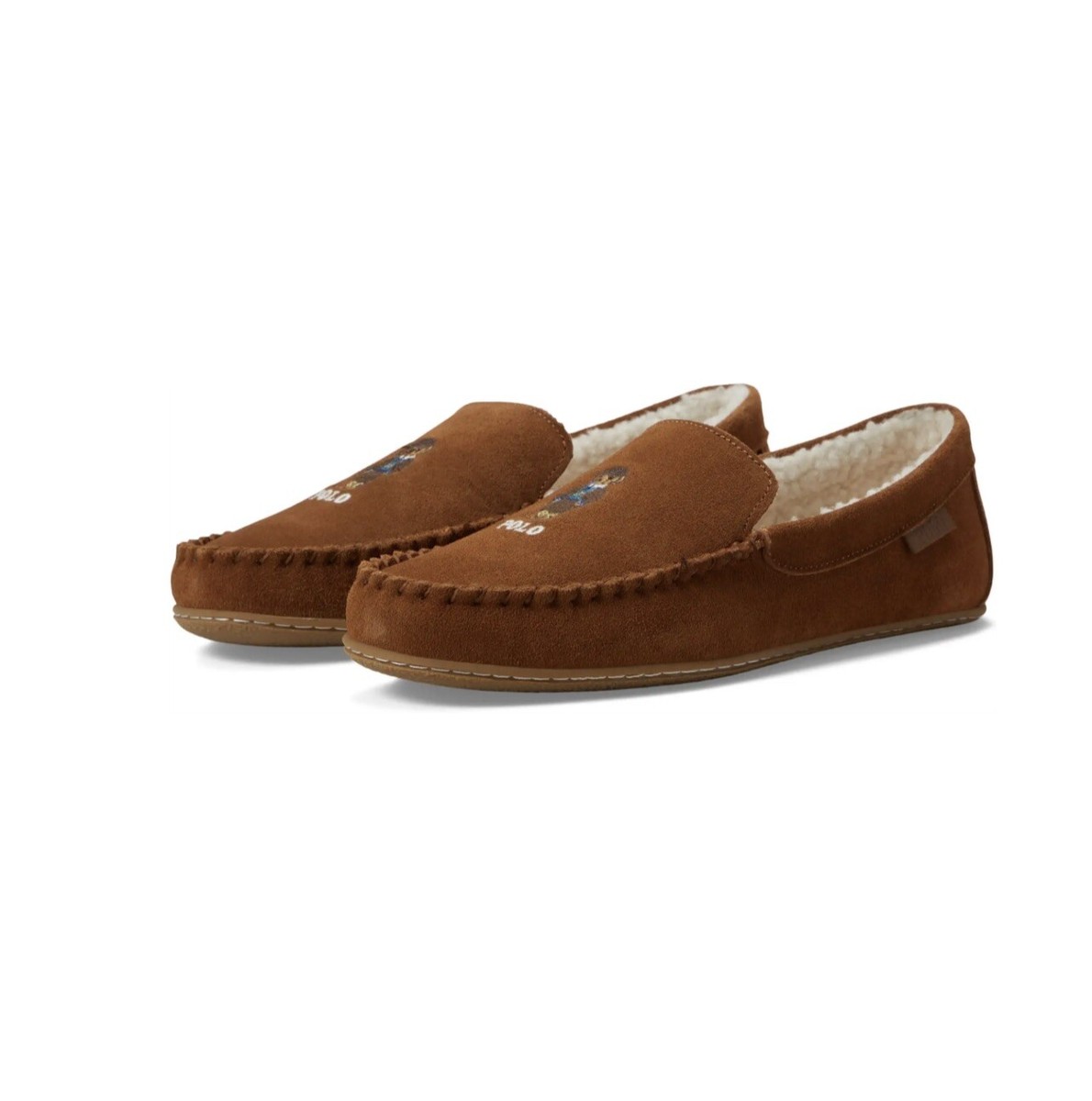 Polo Ralph Lauren Collins Bear Suede Memory Foam Moccasin  display picture 3