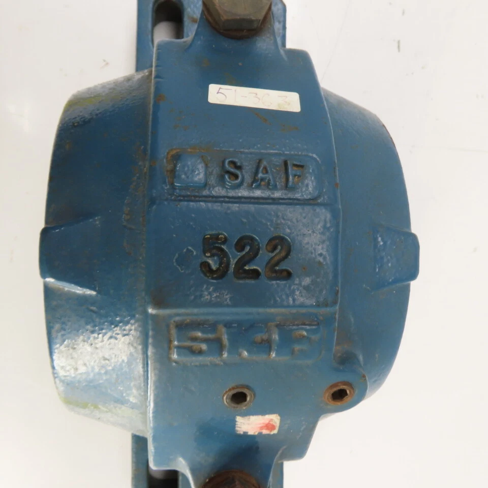 SKF SAF 522 4-Bolt Split Plummer Pillow Block Bearing Housing 200mm Seat - Image 2 of 4