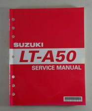 Workshop Manual/Service Manual Suzuki LT-A 50 Quad Stand 03/2001
