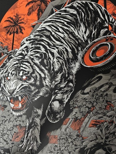 Official Metallica Ken Taylor Screen Print Poster Numbered AP /50 Las Vegas 2022 - Picture 3 of 8