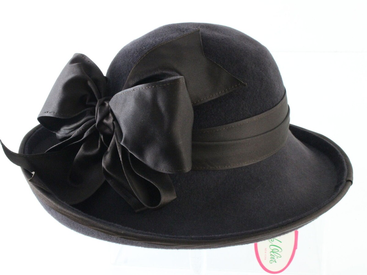 Frank Olive the Gold Standard Ladies Brown Valore Felt Hat W 