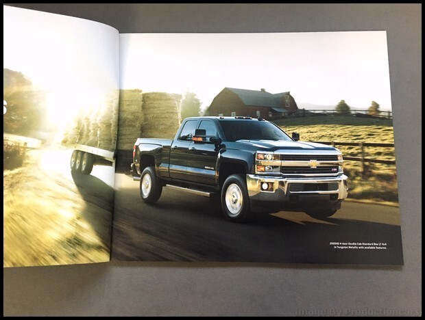 2016 Chevrolet Silverado Original Sales Brochure – 52-Page Showroom Catalog
