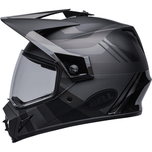 Bell 2022 MX 9 Adventure MIPS Maurauder Blackout Matt Black Motorcycle Helmet - Picture 3 of 8