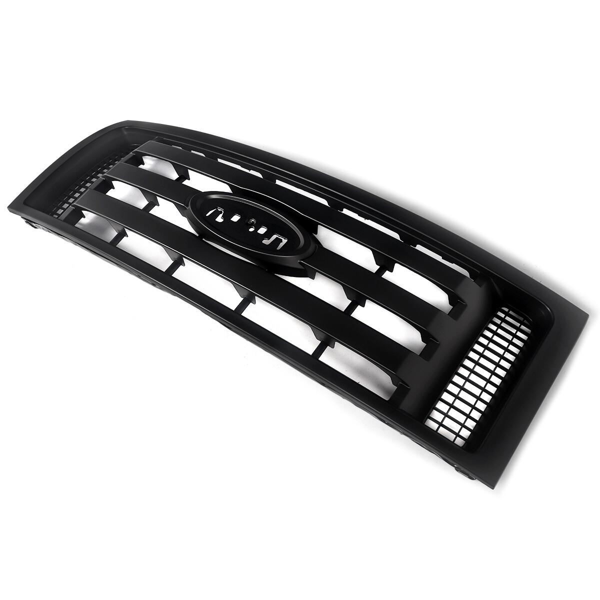 Glossy Black Front Grill – Compatible With 2009-2014 Ford F150, Bolt-On Replacement 2 thumbnail image