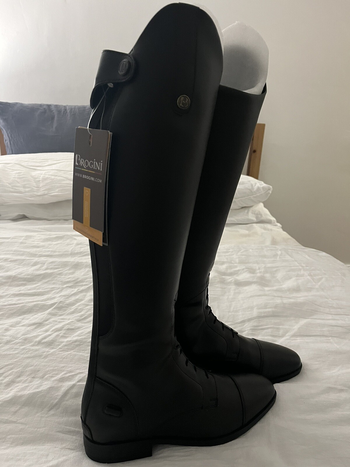 brogini long riding boots eBay