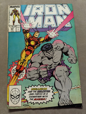 Iron Man #247, Marvel Comics, 1989.
