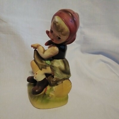 Vintage Ceramic Figure NAPCOWARE C7363 Japan Blond Girl w