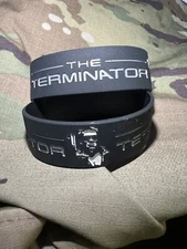 1x TERMINATOR & SKYNET Silicone Bracelet Set,  1” Wide LIMITED EDITION!
