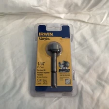 Irwin Tools 1966932 Irwin Marples Wood Drilling Forstner Bit, 1-1/4",