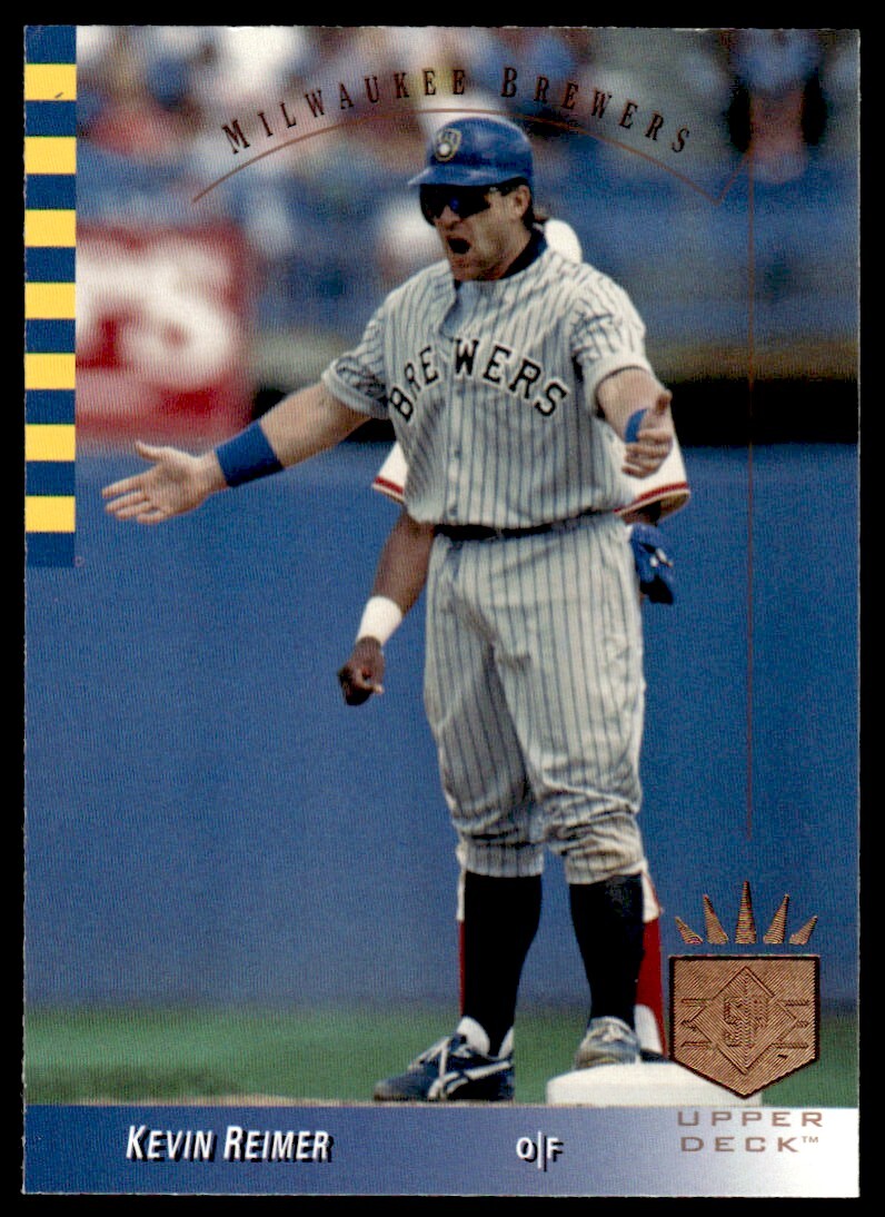 1993 SP #69 Kevin Reimer Milwaukee Brewers | eBay