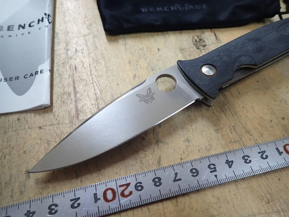 BENCHMADE folding knife DeJavoo with box - Image 2 of 4