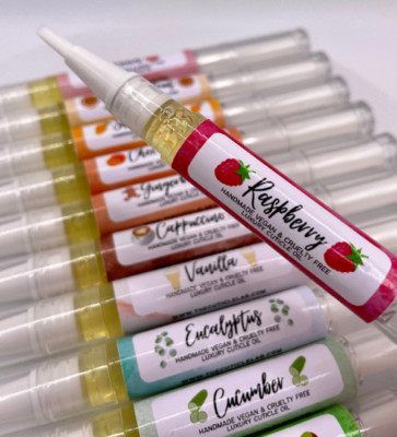 Nagelhautölstift - 3 ml - 50+ Düfte verfügbar - UK Handarbeit - NEU - Bliss Beauty