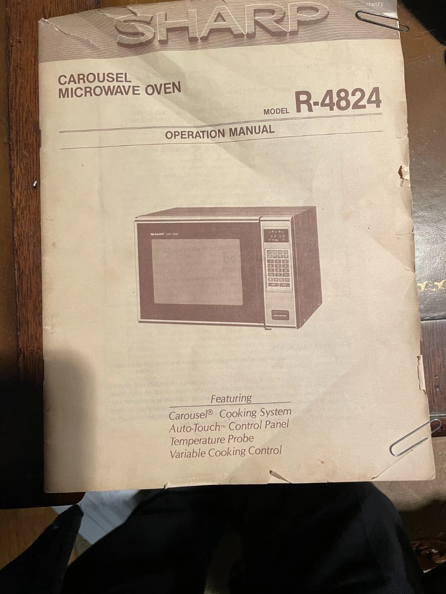 Sharp Carousel Microwave Repair Parts