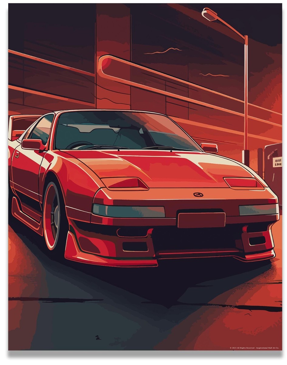 Classic Cars 11x14 Decorative Poster | Timeless Car Wall Art