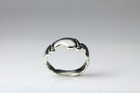 Bare Feet Band Sterling Silver 925 Size 6.75 Ring 3.1 Grams (RIN4140)