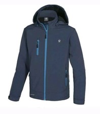 Boys Softshell Jacket with Removable Hood, Fleece Lined Med 
