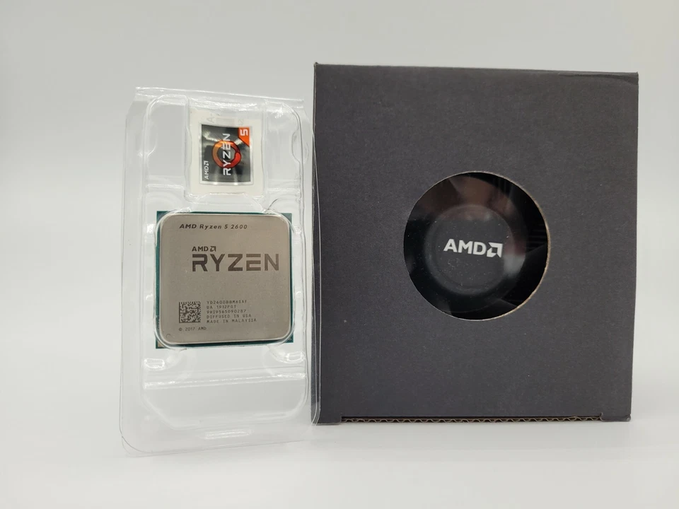 CPU Ryzen 5 2600 Processor with Wraith Stealth Cooler - Image 4 of 4