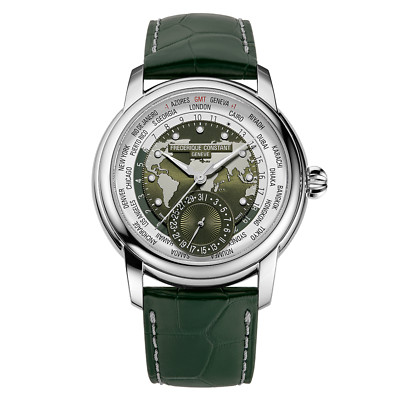 New Frédérique Constant FC-718KWM4H6 Worldtimer Manufacture Automatic Mens watch