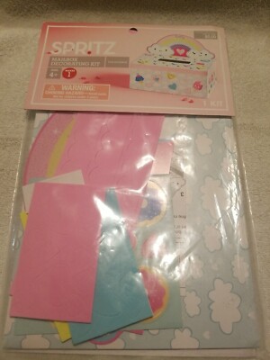 SPRITZ HEARTS CLOUDS THEMED Mailbox Decorating  Kit NEW 2015