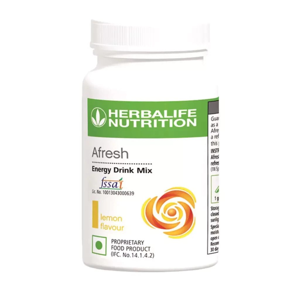 2pcs  x Herbal formula Afresh Energy Drink Mix lemon WEIGHT LOSS & METABOLISM