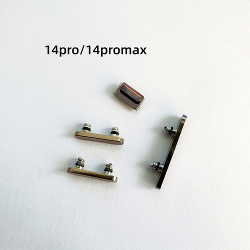 Ersatz Side Volume Mute Schalter Power Button Set für iPhone 14 Pro Max 14 Plus - Picture 6 of 21