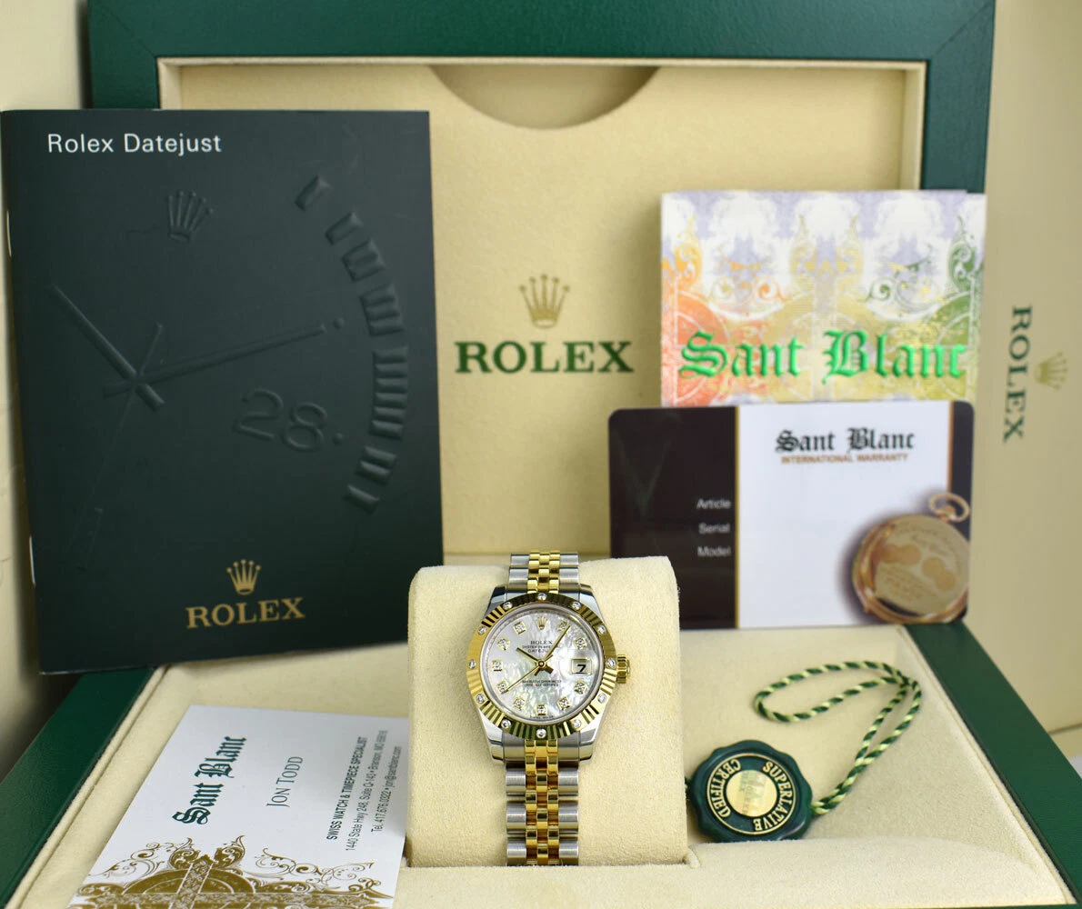 Preços baixos em Rolex Lady Datejust 179313 | eBay