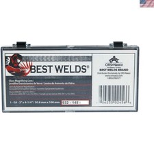 Welding Helmet Magnifier/Cheater Lens, 2 X 4.25, 3.50 Diopter, GLASS
