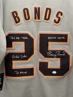 Barry Bonds Signed NIKE San Francisco Giants Jersey VSA COA ALL Star MLB HR KING