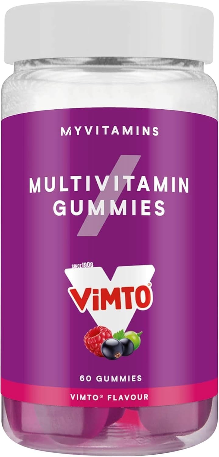 Multivitamin Gummies 60 Count Vimto Flavour Vegetarian Daily Supplement - Image 4