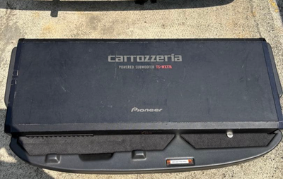 カーオーディオ carrozzeria POWERED SUBWOOFER TS-WX77A Pioneer Carrozzeria TS-WX77A Slim Active Subwoofer Dual 16cm