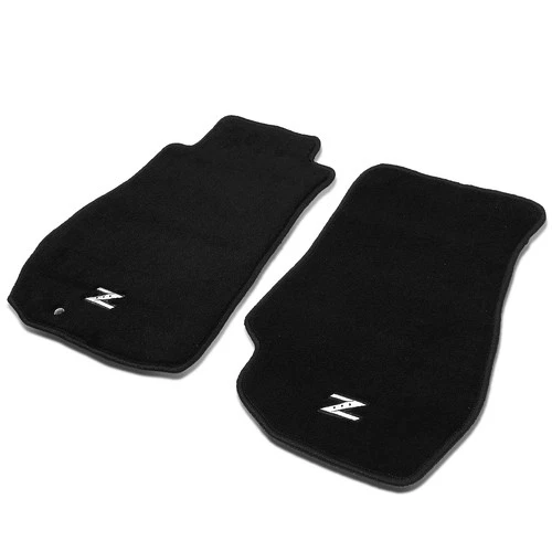 NRG 2PCS FRONT FLOOR MATS PADS LINER CARPET SET FOR 03-09 NISSAN 350Z FMR-350
