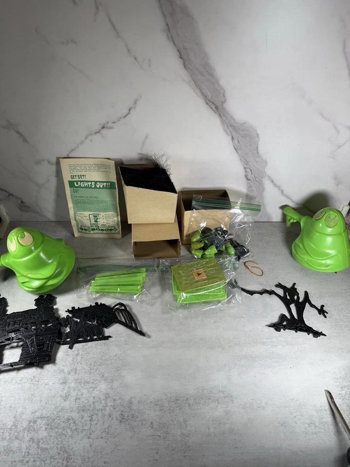 Juego de mesa Green Ghost 1965 transograma vintage caja abierta Foto 2 de 4