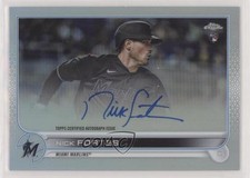 2022 Topps Chrome Rookie Auto Refractor 31/499 Nick Fortes #RA-NF Auto qf8