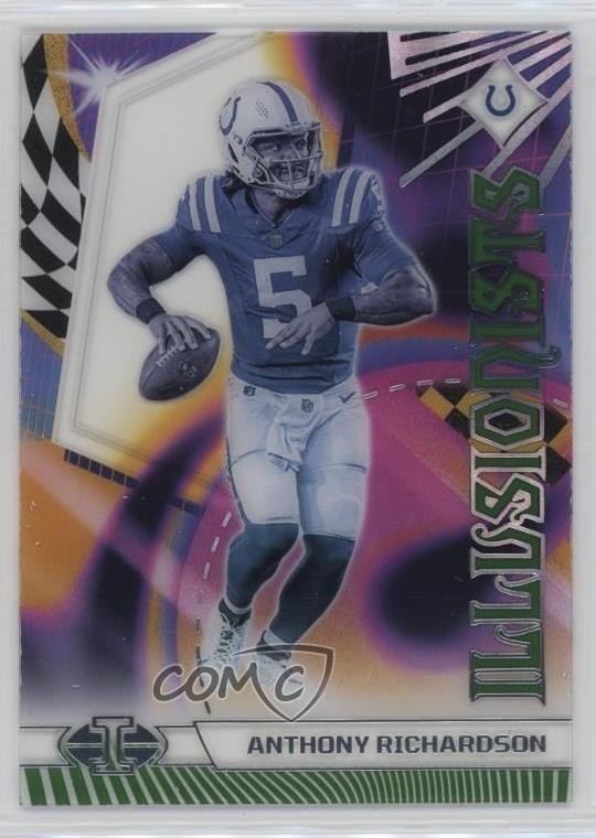 2023 Panini Illusions Illusionists Emerald Anthony Richardson #10 11mg