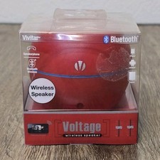 Wireless Bluetooth Speaker Bluetooth Red Brand New Old Stock
