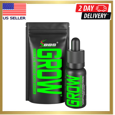 GROW Maximum XXL Hair & Beard Growth Oil for Men   Beard Growth Serum That Fills