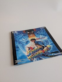Street Fighter 2 II Dash Hu Card Capcom NEC PC Engine From Japan jp