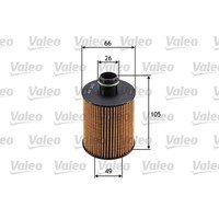 1X ÖLfilter Valeo 586562 Passend FüR Alfa Romeo Chrysler CitroËN Fiat Lancia
