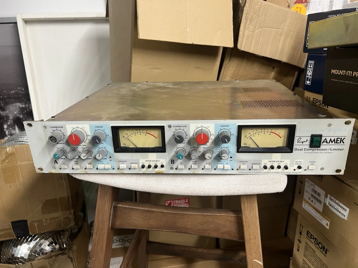 Amek 9098 ニーブ最後のオリジナル Amek 9098 ニーブ最後のオリジナル Amek System 9098 EQ Mic Preamp