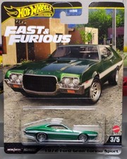 Hot Wheels Fast & Furious 1972 Ford Gran Torino Sport