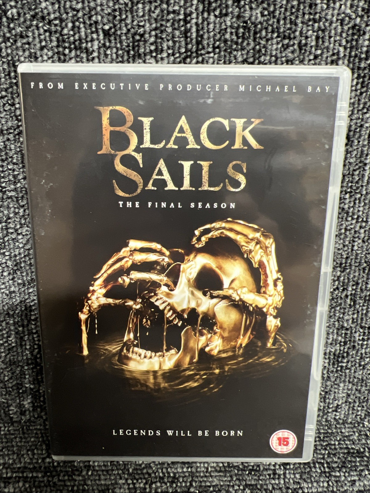 Black Sails Season 4 DVD (2017) Final Season [15] Free Shipping  Mint Condition