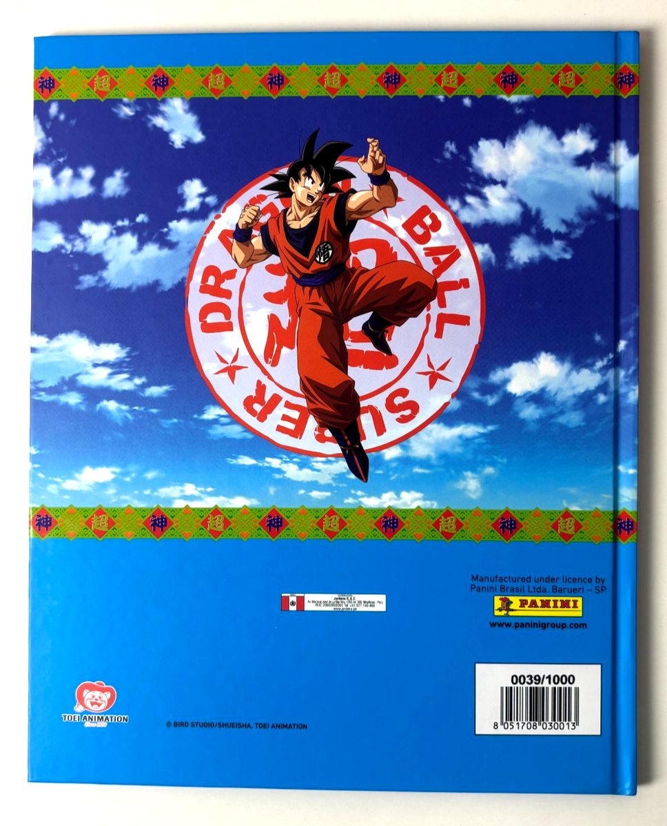 2025 DRAGON BALL SUPER Hardcover Album Panini + Full Set 192/192