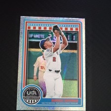 Panini 2025 Stars and Stripes Rookie Shepard #128 USA Baseball Team Card