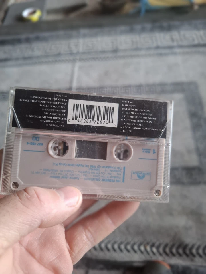 Andrew Lloyd Webber The Premiere Collection Cassette Tape 1988 - Image 2 of 4